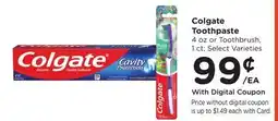 Ralphs Colgate Toothpaste offer