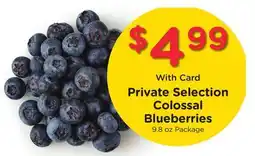 Ralphs Private Selection Colossal Blueberries offer