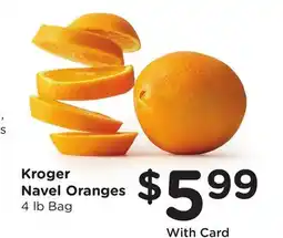 Ralphs Kroger Navel Oranges offer