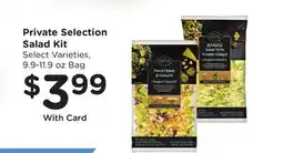 Ralphs Private Selection Salad Kit offer