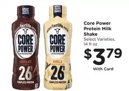 Ralphs Core Power Protein Milk Shake offer