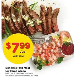 Ralphs Boneless Flap Meat for Carne Asada Loin offer