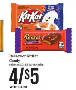 Mariano's Reese's or KitKat Candy offer