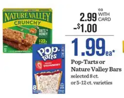 Mariano's Pop-Tarts or Nature Valley Bars offer