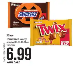 Mariano's Mars Fun Size Candy offer