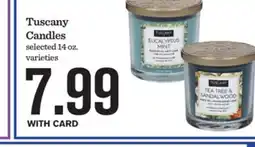 Mariano's Tuscany Candles offer