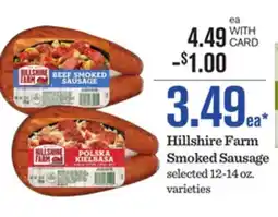 Mariano's Hillshire Farm Smoked Sausage offer