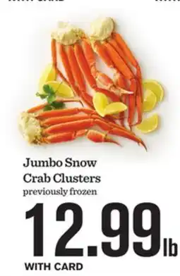 Mariano's Jumbo Snow Crab Clusters offer