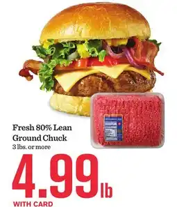 Mariano's Fresh 80% Lean Ground Chuck offer