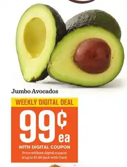 Mariano's Jumbo Avocados offer
