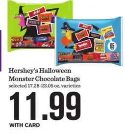 Mariano's Hershey's Halloween Monster Chocolate Bags offer