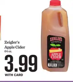 Mariano's Zeigler's Apple Cider offer