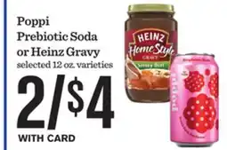 Mariano's Poppi Prebiotic Soda or Heinz Gravy offer