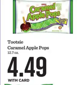 Mariano's Tootsie Caramel Apple Pops offer