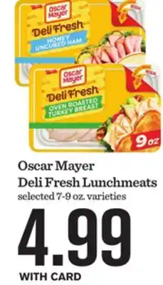 Mariano's Oscar Mayer Deli Fresh Lunchmeats offer