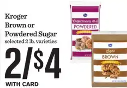 Mariano's Kroger Brown or Powdered Sugar offer