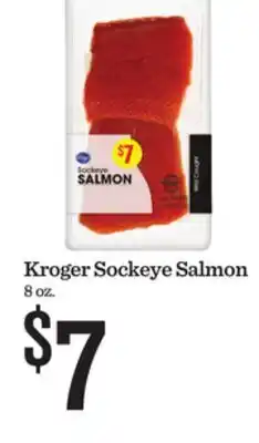 Mariano's Kroger Sockeye Salmon offer