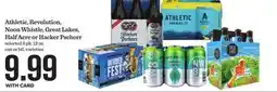 Mariano's Athletic, Revolution, Noon Whistle, Great Lakes, Half Acre or Hacker Pschorr offer