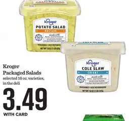 Mariano's Kroger Packaged Salads offer