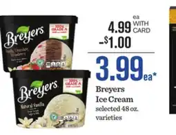 Mariano's Breyers Ice Cream offer