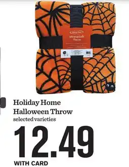 Mariano's Holiday Home Halloween Throw offer