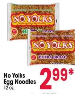 Jewel-Osco No Yolks Egg Noodles offer