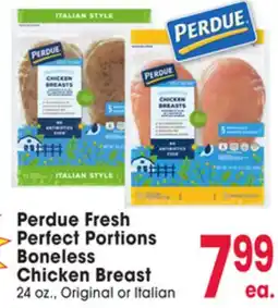 Jewel-Osco Perdue Fresh Perfect Portions Boneless Chicken Breast offer