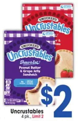 Jewel-Osco Uncrustables offer