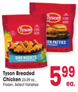 Jewel-Osco Tyson Breaded Chicken offer