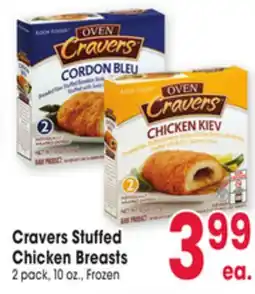 Jewel-Osco Cravers Stuffed Chicken Breasts offer