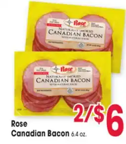 Jewel-Osco Rose Canadian Bacon offer