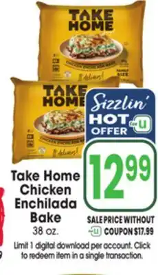 Jewel-Osco Take Home Chicken Enchilada offer