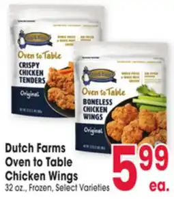 Jewel-Osco Dutch Farms Oven to Table Chicken Wings offer