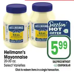 Jewel-Osco Hellmann's Mayonnaise offer