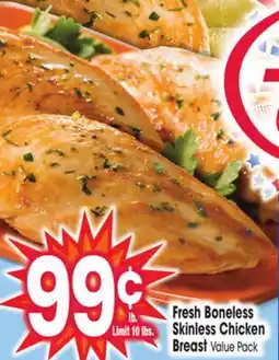Jewel-Osco Fresh Boneless Skinless Chicken Breast offer