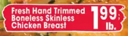 Jewel-Osco Fresh Hand Trimmed Boneless Skinless Chicken Breast offer
