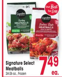 Jewel-Osco Signature Select Meatballs offer