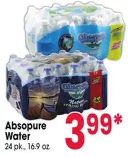 Jewel-Osco Absopure Water offer