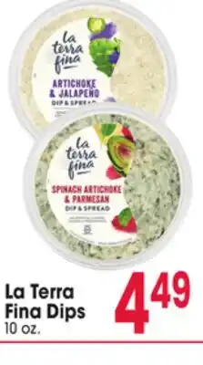 Jewel-Osco La Terra Fina Dips offer