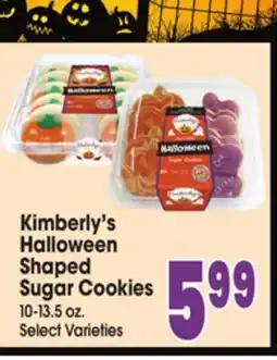 Jewel-Osco Kimberly's Halloween Shaped Sugar Cookies offer