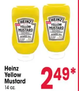 Jewel-Osco Heinz Yellow Mustard offer