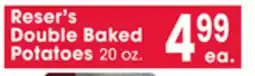 Jewel-Osco Reser's Double Baked Potatoes offer
