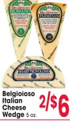 Jewel-Osco Belgioioso Italian Cheese Wedge offer