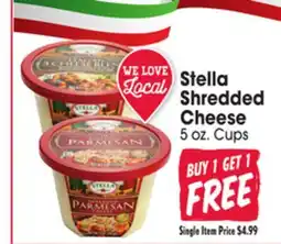 Jewel-Osco Stella Shredded Cheese offer