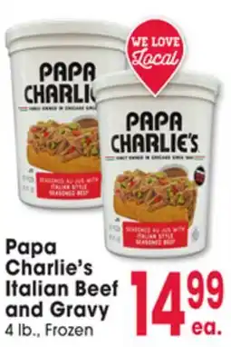 Jewel-Osco Papa Charlie's Italian Beef and Gravy offer