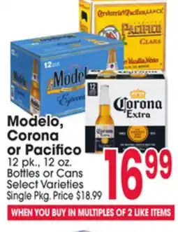Jewel-Osco Modelo, Corona or Pacifico offer