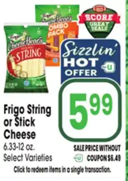 Jewel-Osco Frigo String or Stick Cheese offer