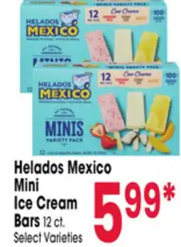 Jewel-Osco Helados Mexico Mini Ice Cream Bars offer