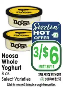 Jewel-Osco Noosa Whole Yoghurt offer