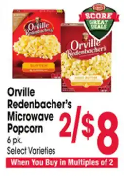 Jewel-Osco Orville Redenbacher's Microwave Popcorn offer